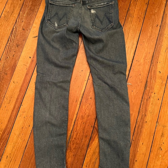 Mother Jeans The Looker, Songs of the Cowboy Sz 27 Skinny Distressed - Picture 7 of 12